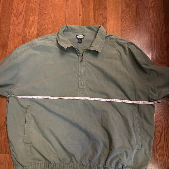 Tommy Bahama khaki green color quarter zip. Size XL - Picture 4 of 7